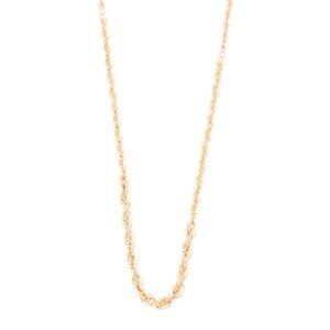 GOLDEN CLEF Gold Made In Italy 14kt Gold Radiance Rope Necklace